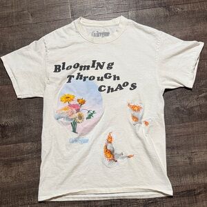 Blooming Through Chaos Graphic Tee